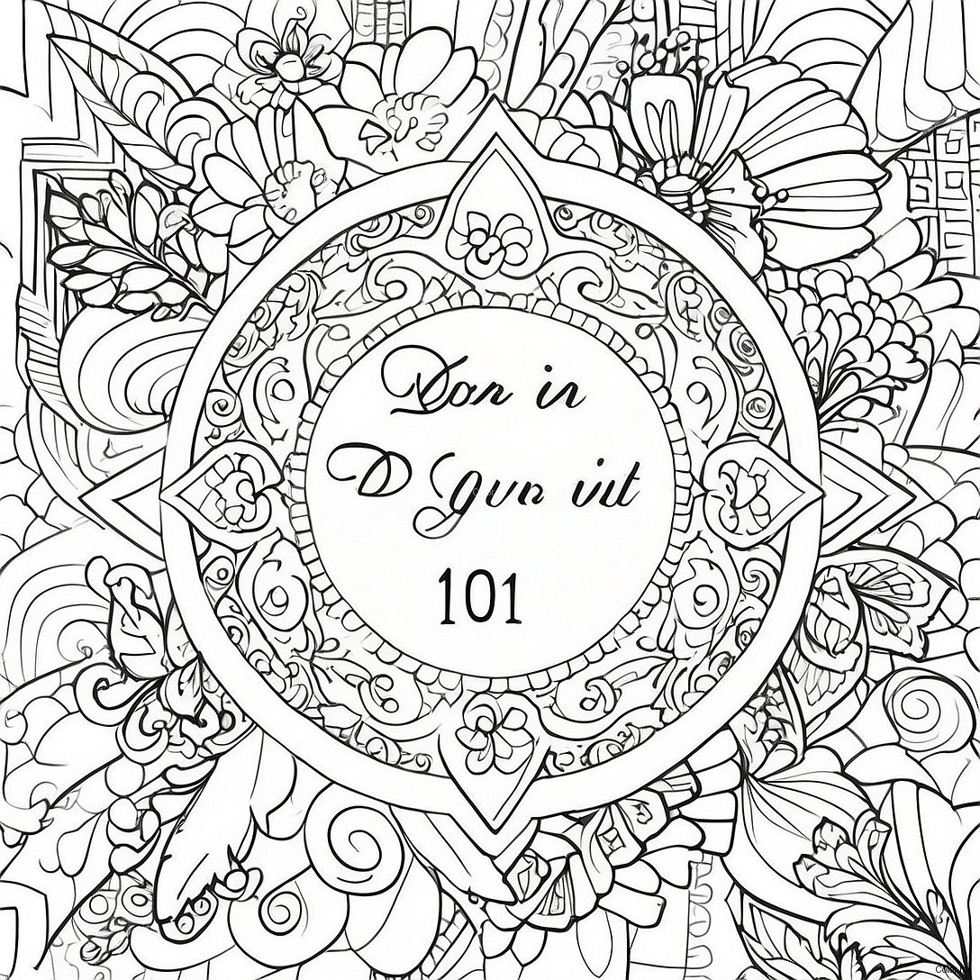 Psalm 119 11 Verse With Decorative Borders Coloring Page 64801 53581