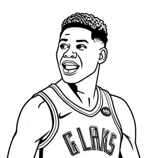 Giannis Antetokounmpo Fargeleggingsark 10146-8339