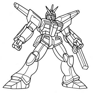 Gundam Fargeleggingsark 10487-8604