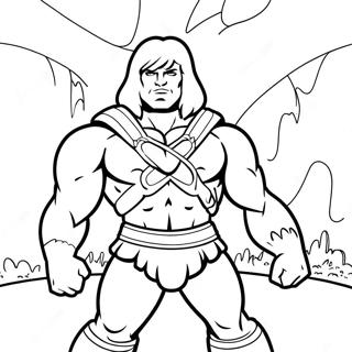 He Man Fargeleggingsark 10717-8788