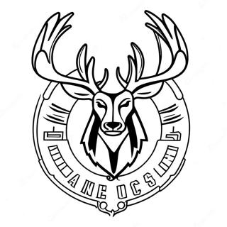 Milwaukee Bucks Logo Tegneside 11247-9218