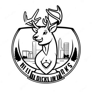 Milwaukee Bucks Logo Tegneside 11247-9220