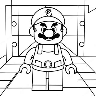 Lego Mario Fargeleggingsark