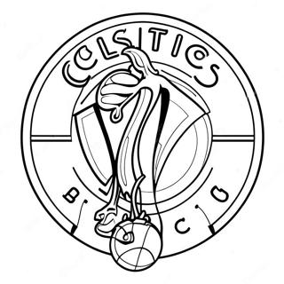 Celtics Logo Fargeleggingsark 11977-9803