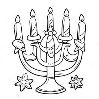 Sott Hanukkah Fargeleggingsark 11987-9812