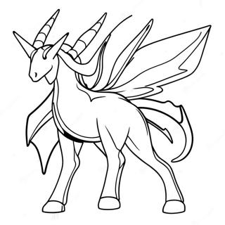 Legendary Arceus I Aksjon Fargeleggingsark 12748-10608