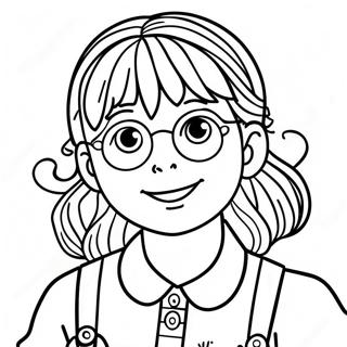 Junie B Jones Fargeleggingsark 13227-10981