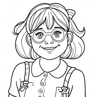 Junie B Jones Fargeleggingsark 13227-10982