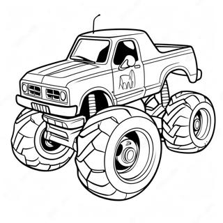 Monster Truck Racing Fargeleggingsark 14300-11833