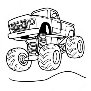 Monster Truck Racing Fargeleggingsark 14300-11834