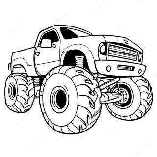 Monster Truck Racing Fargeleggingsark 14300-11836