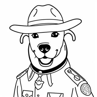 Sheriff Labrador Fargeleggingsark 14799-12229