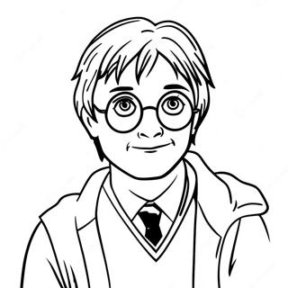 Harry Potter Med Tryllestav Fargeleggingsark 14810-12241