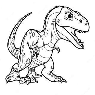 Indoraptor Fargeleggingsark 15159-12704