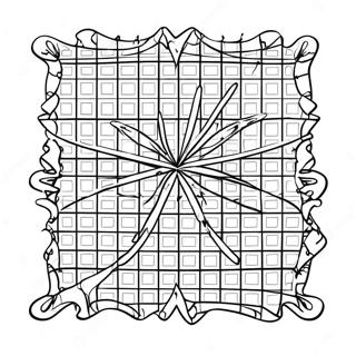 Mystisk Rutenett Fargeleggingsark 15209-12576