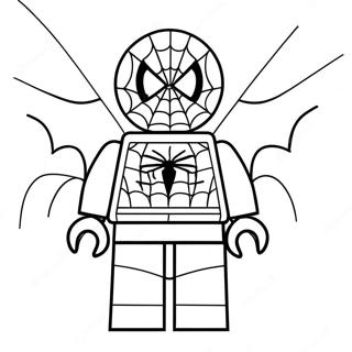 Spiderman Lego Fargeleggingsark