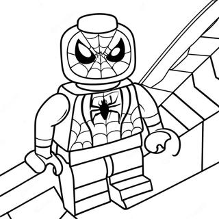 Spiderman Lego Fargeleggingsark 15259-12614