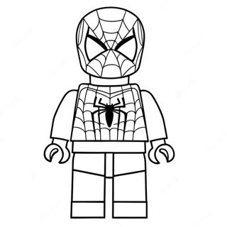 Spiderman Lego Fargeleggingsark 15259-12615