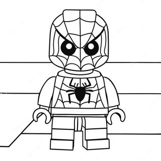 Spiderman Lego Fargeleggingsark 15259-12616