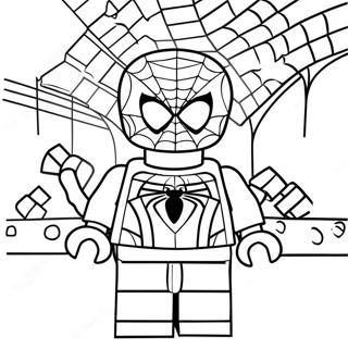 Spiderman Lego Fargeleggingsark 15259-12781