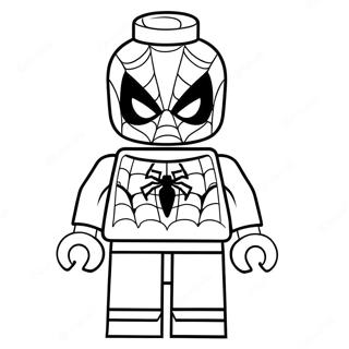 Spiderman Lego Fargeleggingsark 15259-12782