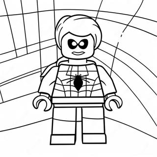 Spiderman Lego Fargeleggingsark 15259-12783