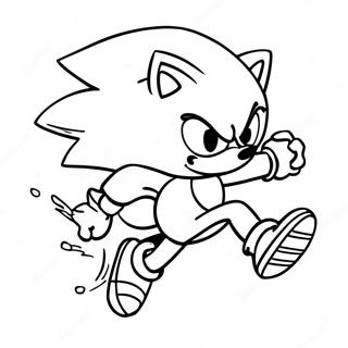 Sonic The Hedgehog I Fart Fargeleggingsark 15520-13145