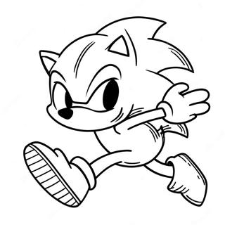 Sonic The Hedgehog I Fart Fargeleggingsark 15520-13147