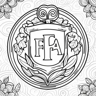 Ffa Logo Fargeleggingsark 16001-13512