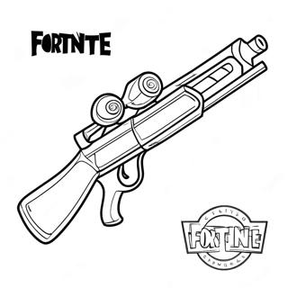 Episk Fortnite Vapen Fargeleggingsark 17084-14371