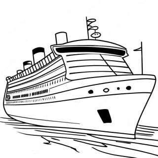 Disney Cruise Ship Fargeleggingsark 17193-14456