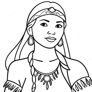 Pocahontas Fargeleggingsark 1791-1475