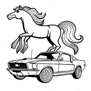 Mustang Fargeleggingsark 18295-15328