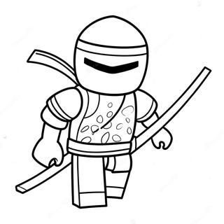 Roblox Ninja I Aksjon Fargeleggingsark 18536-15523