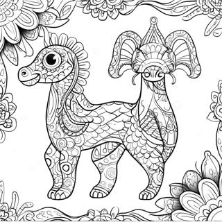 Alebrijes Fargeleggingsark 18695-15648