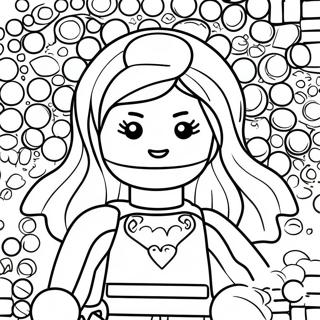 Lego Prinsesse Fargeleggingsark