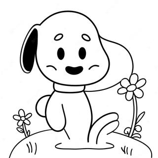 Snoopy Fargeleggingsark 19158-16014