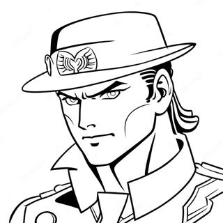 Jotaro Kujo I Action Fargeleggingsark 20322-18883