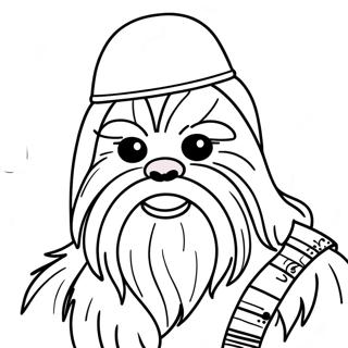 Chewbacca I Nisselue Fargeleggingsark 21003-19418