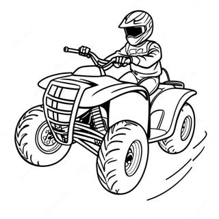 Kul Atv Racing Fargeleggingsark 21553-19853