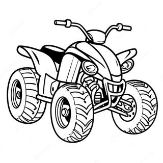 Kul Atv Racing Fargeleggingsark 21553-19854