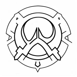 Overwatch Logo Fargeleggingsark 21592-20028