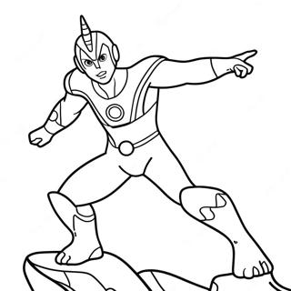 Ultraman Fargeleggingsark 21983-20332