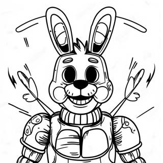 Springtrap Fnaf Fargeleggingsark 22163-20474