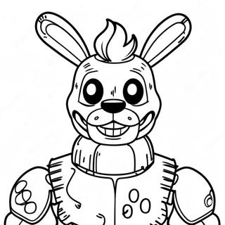 Springtrap Fnaf Fargeleggingsark 22163-20475