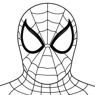 Spiderman Maske Fargeleggingsark 22264-20558