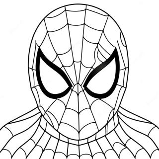 Spiderman Maske Fargeleggingsark 22264-20559