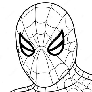 Spiderman Maske Fargeleggingsark 22264-20560