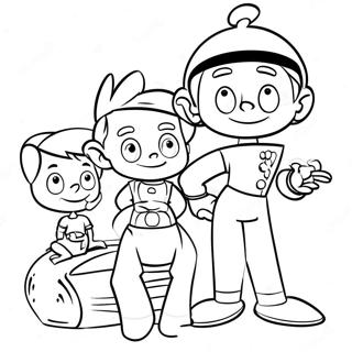 Jetsons Familie Fargeleggingsark 23673-21848