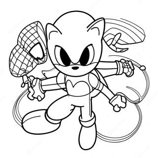 Sonic Spiderman Fargeleggingsark 23933-22055